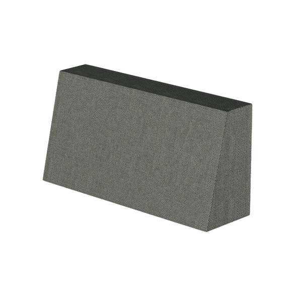 Skrå ryghynde på mål i Sun - Pewter - S4255