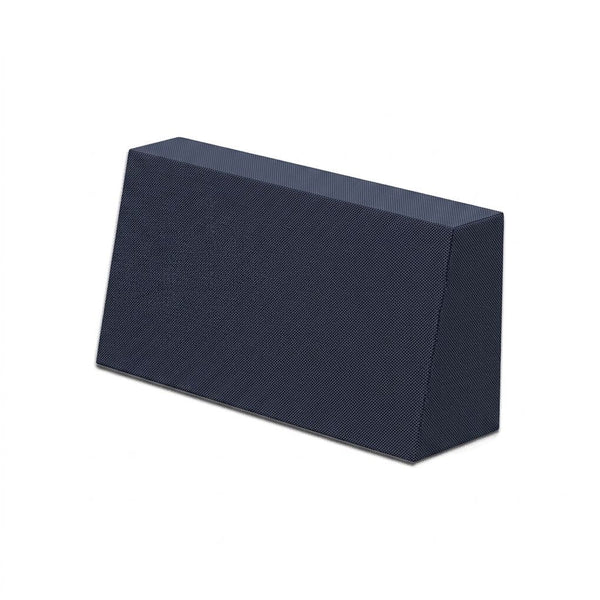 Skrå ryghynde på mål i Sunproof - Denim - S5209.